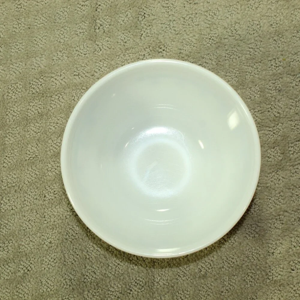 Vtg Pyrex Snowflake Blue Garland Nesting Mixing Bowls Set of 4 401 - 404 1970's
